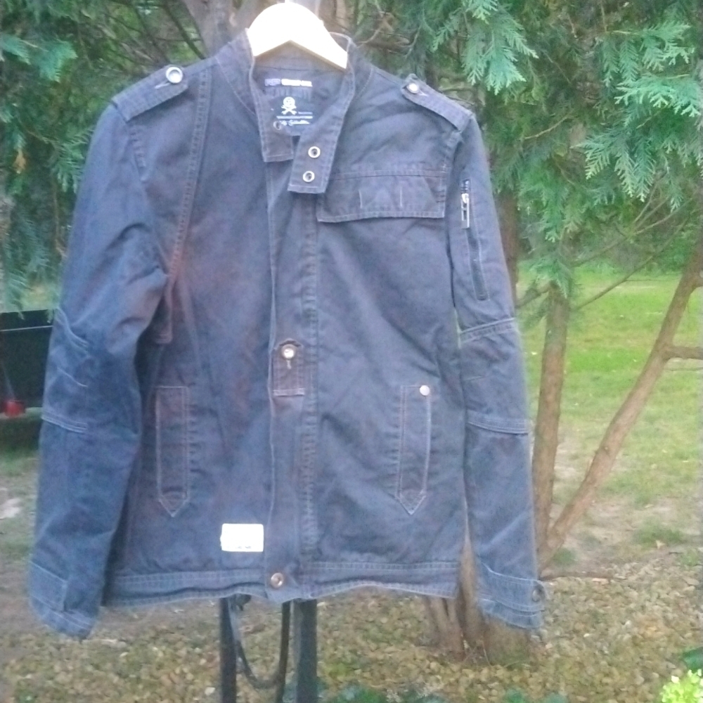 RP Gene heavy duty cotton Jacket, racer inspired Rn125796, sizeM